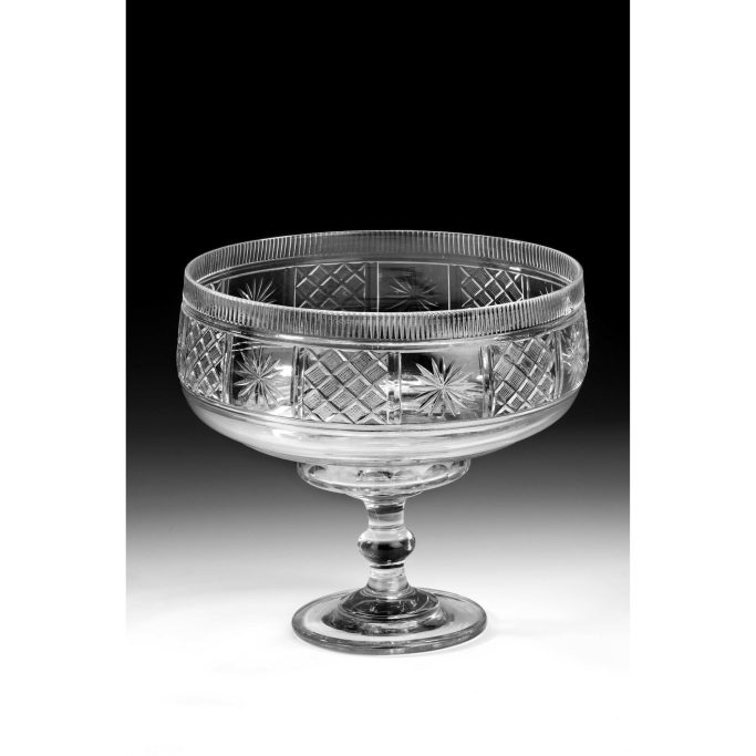 Search for antique Irish glass fruit bowls for sale.