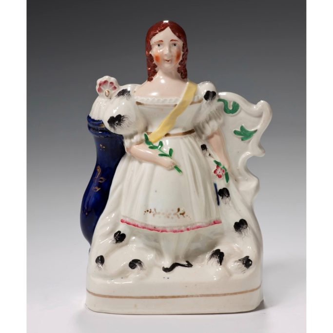 Find rare antique Staffordshire figure of the Princess Royal for sale