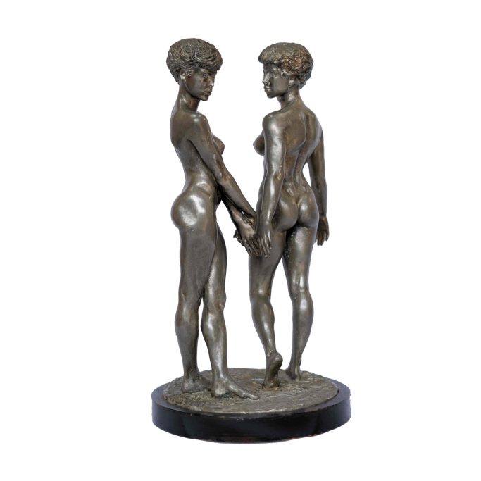 Find a Ronald Cameron bronze figure of a naked female for sale in the UK.