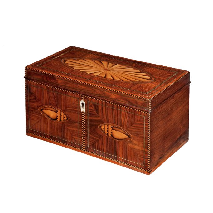 Search for an antique Georgian tea chest for sale in UK.