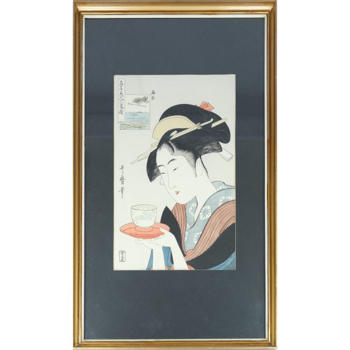 Find a Japanese woodblock print for sale in the UK.