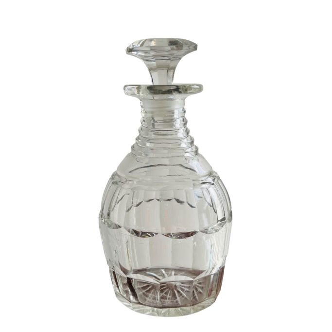 Find antique Regency glass decanters for sale.