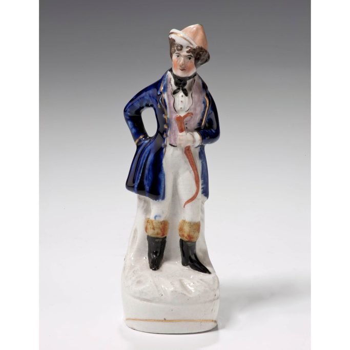 Find antique Staffordshire theatrical figures for sale in the UK.