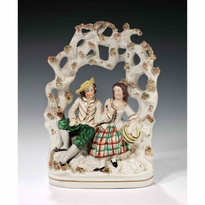 Search for decorative Staffordshire figures that are for sale in the UK.