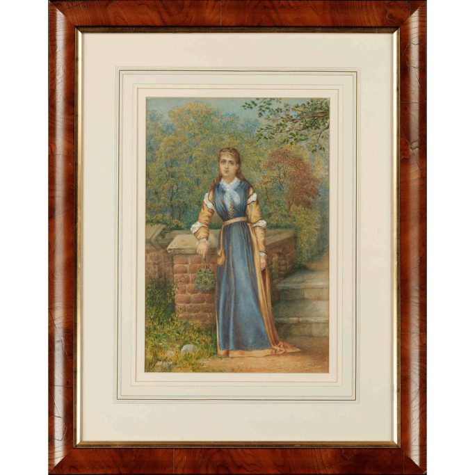 Find an Edith Isaacs watercolour painting for sale.