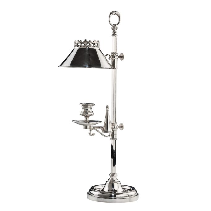Look for are antique silvered candle holder for sale.
