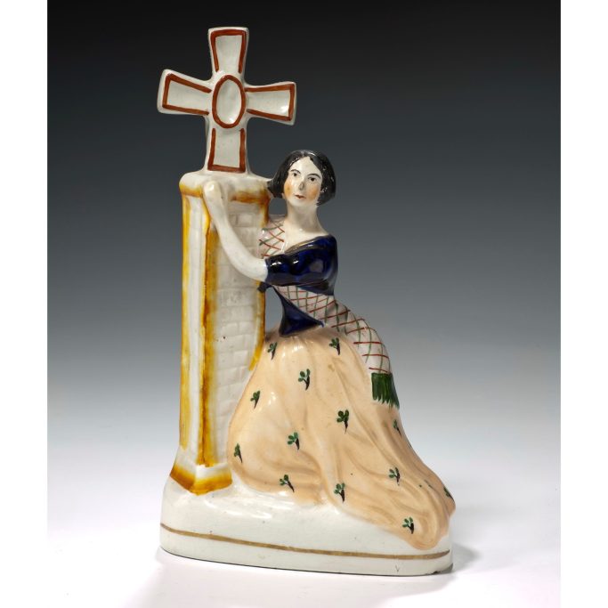 Find antique Staffordshire figure of Jenny Lind as Alice for sale.