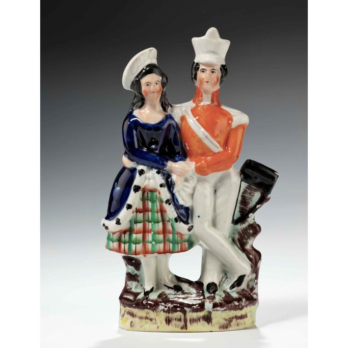 Search for Crimean War Staffordshire figures for sale.